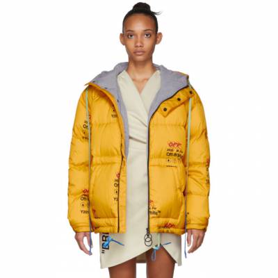 Puffer jacket shop off white