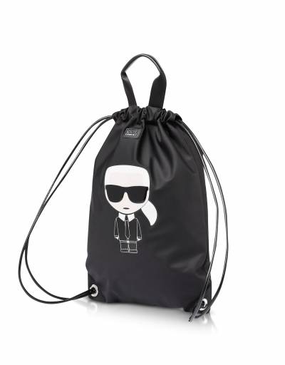 Karl Lagerfeld K/Ikonik Nylon Backpack at FORZIERI