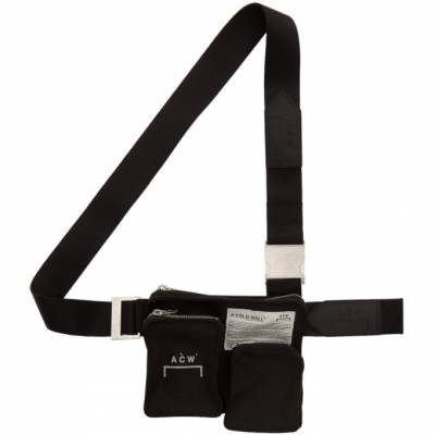 cold wall unisex waist bag acw mf19 lbbc01 black, VolcanmtShops