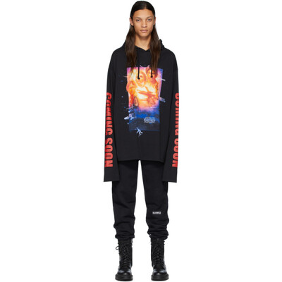 VETEMENTS Black STAR WARS Edition Movie Poster Hoodie USW21LS019