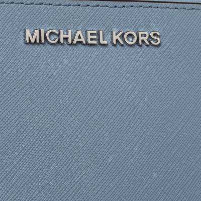 Michael Kors Black Ladies Carmen Logo Plaque Wallet 32S1GNME6L 001