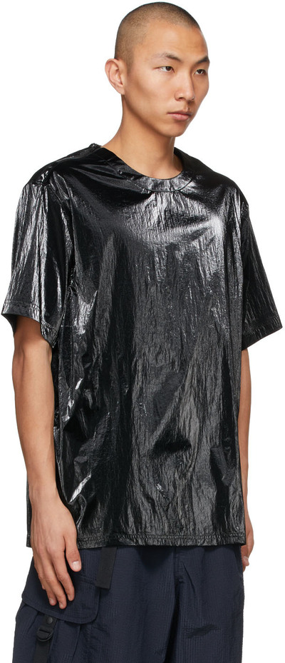 Y-3 Black M Brace Metallic Foil T-Shirt H45398 (lpn7980246