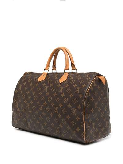 Louis Vuitton Poudre Ostrich Limited Edition Frame Speedy Bag