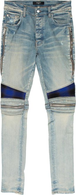 Buy Amiri Paint Drip Logo Jean 'Clay Indigo' - PS22MDS142 408 CLAY