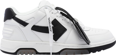 Off White Out Of Office 'Black White' - Off White - OMIA189S22LEA001 0110 -  white/black