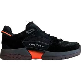 Buy Louis Vuitton Abueline Sneakers 'Black Orange' - 1A8J2Q