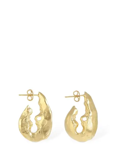 Alighieri - The Mini Gilded Crustacean Earrings - Gold