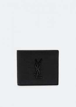 Saint Laurent - Wallet for Man - Black - 453276C9H0U1000