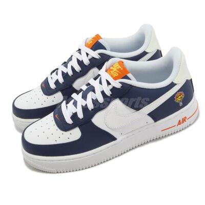 Nike Air Force GS 1 Sl Big Kids' Shoes White/Black dr7889-100 