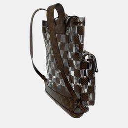 Louis Vuitton Silver Monogram PVC Miroir Christopher Backpack Louis Vuitton